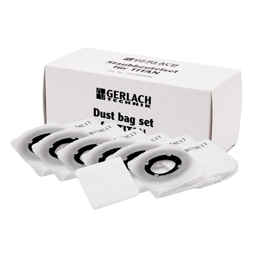 Dammsugspåsar TITAN 6 st + 1 filter