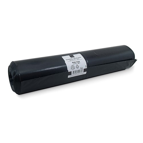 Avfallspåse 125 L svart, 25 st