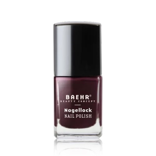 Baehr Nagellack, Shiny aubergine Metallic, 11 ml