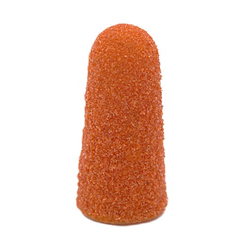 Sliphättor Konisk 8 mm grov orange 10 st