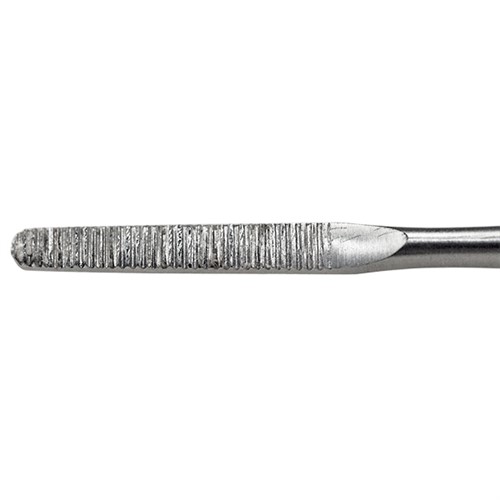 Nageltrångsfil ensidig enkelhuggen rostfri