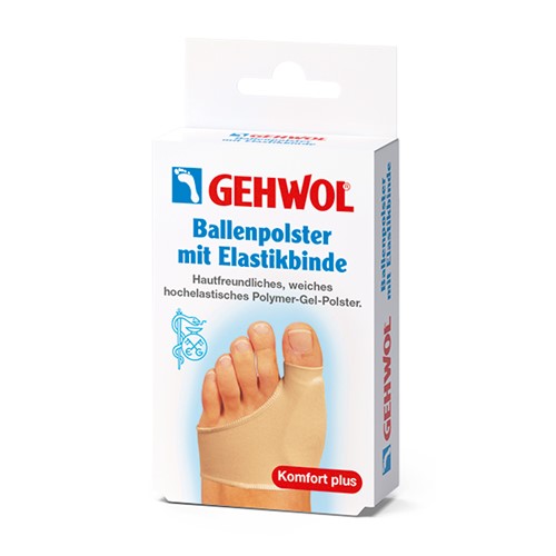 Fotknölsskydd på elastiskt förband Gehwol