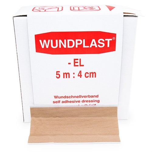 Vävplåster på rulle 4cm x 5m