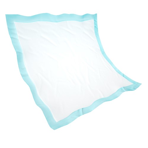 Hygienunderlägg 60 x 60 cm blå, 100 st