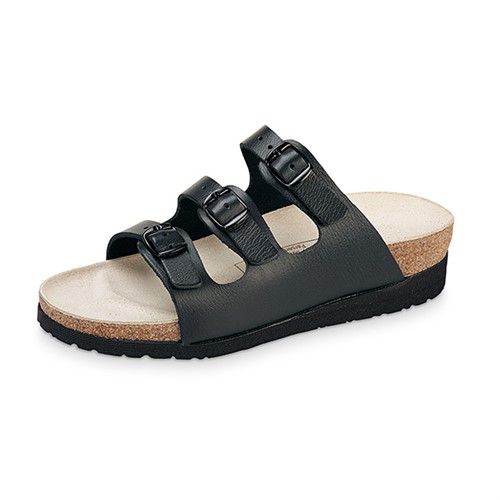 Svart pantolett 3-rem