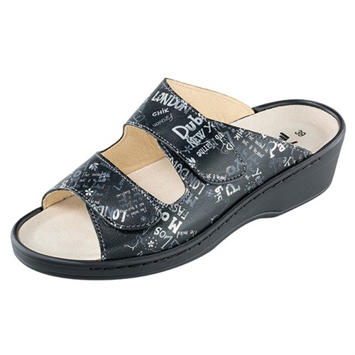 Pantolett utbytbar sula city svart